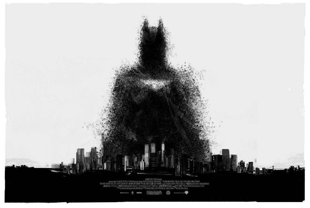 Dark Knight Rises Mondo Wallpaper