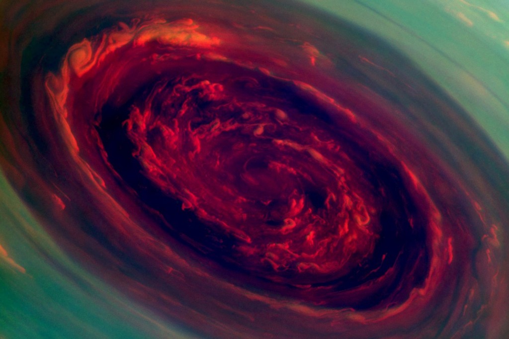 Hurricanes on Saturn