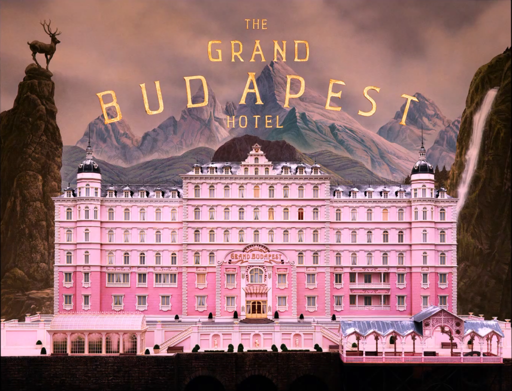 The grand budapest hotel wallpaper