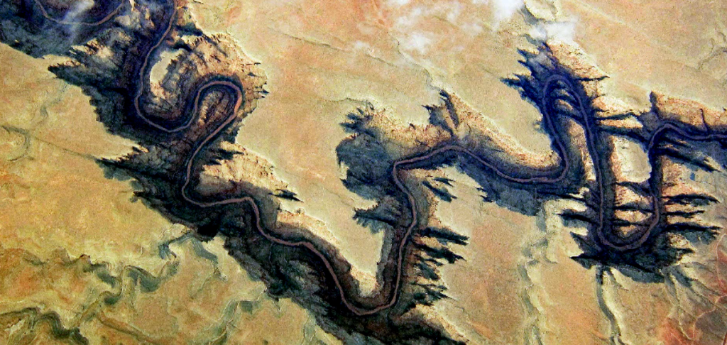 Grand Canyon, from space